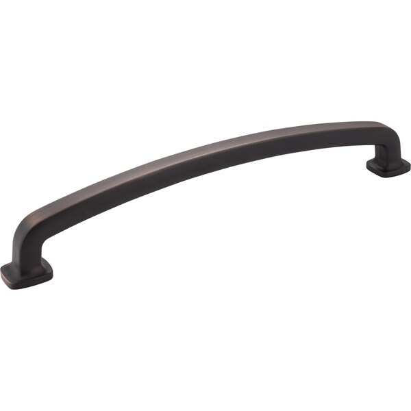 Jeffrey Alexander 12" Center-to-Center Brushed Oil Rubbed Bronze Belcastel 1 Appliance Handle MO6373-12DBAC - main